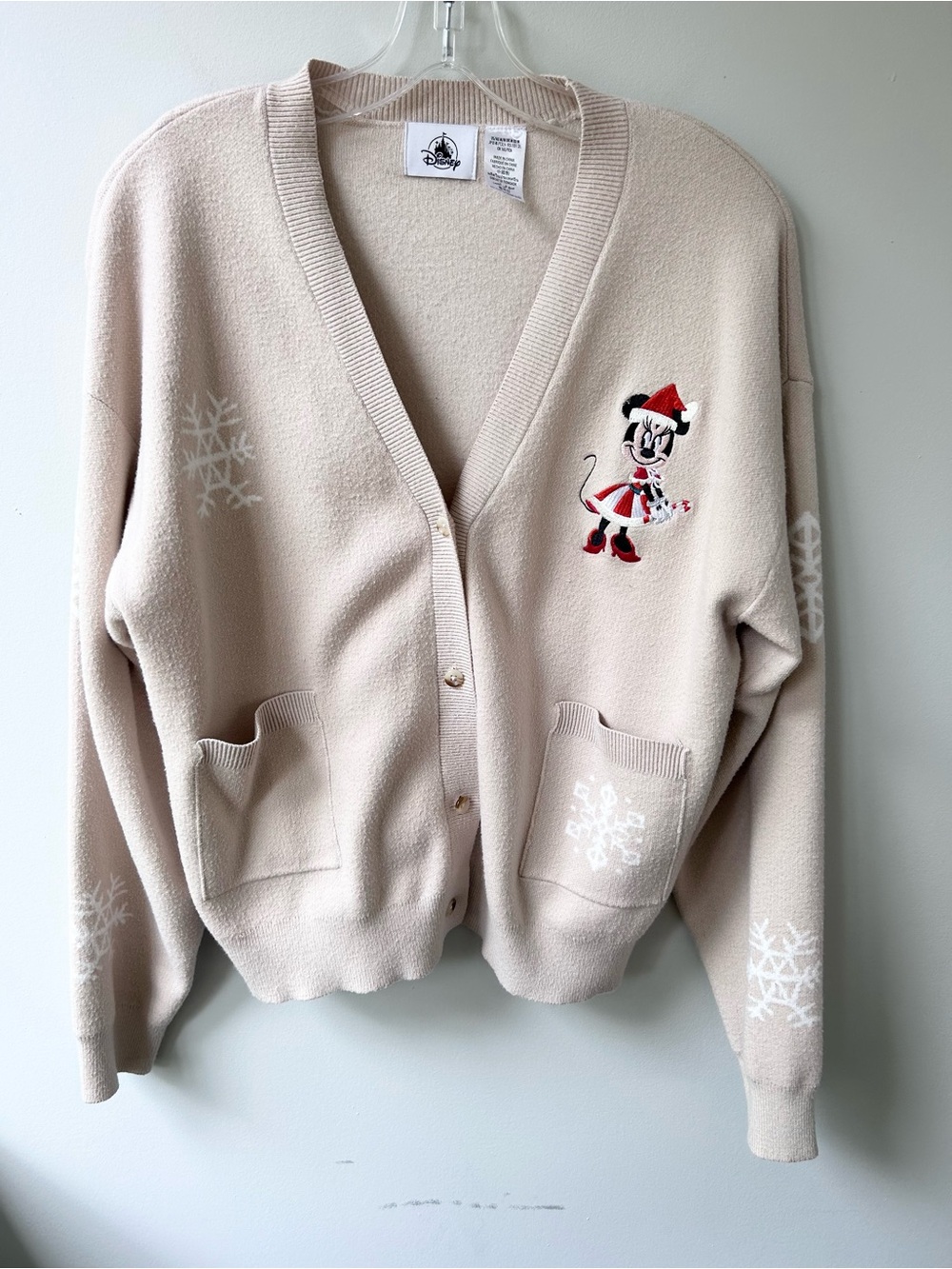 Disney Christmas Minnie Mouse women’s cardigan